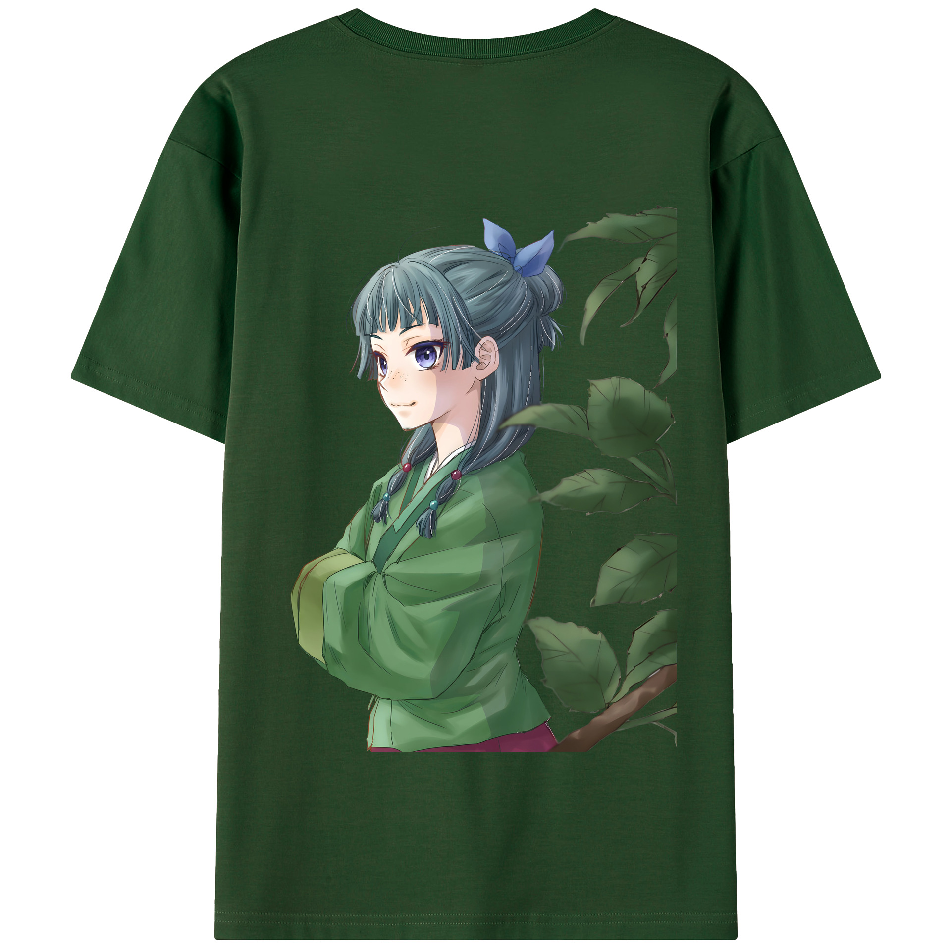 （画像用） 薬屋のひとりごと The Apothecary Diaries 綿100％半袖Tシャツ（背面プリント）